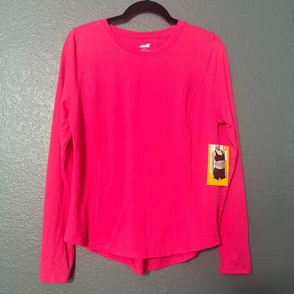 Avia Sporty Pink Long Sleeve Shirt